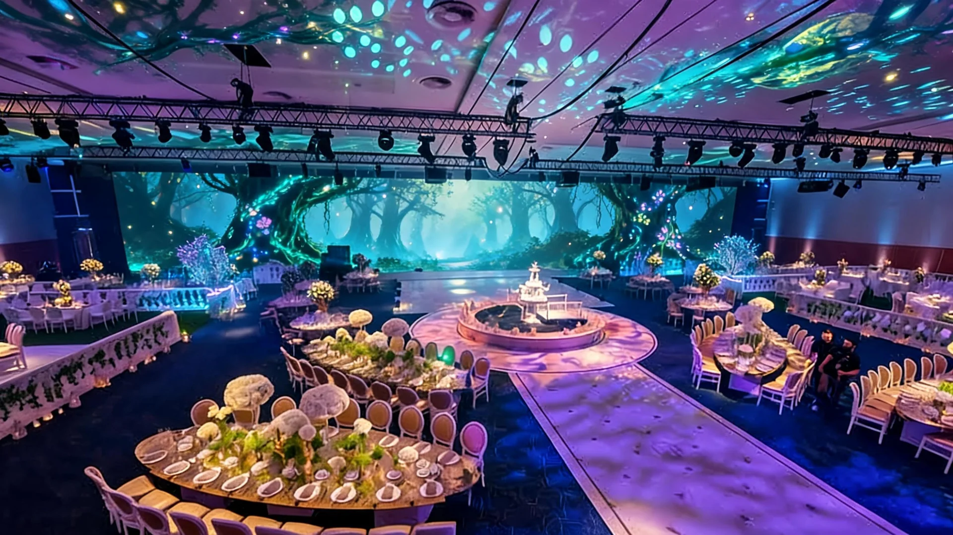 Ballroom Transformation // Live Real-Life Production Capture